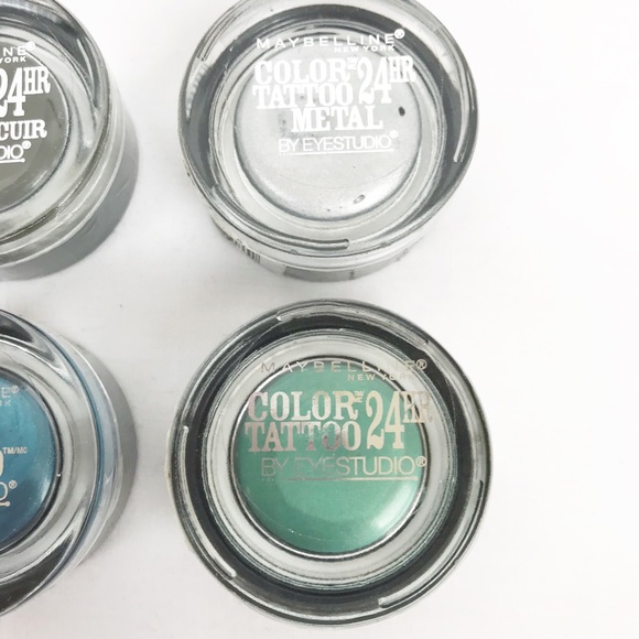 New 4x MAYBELLINE Color Tattoo 24hr Cream Gel Eyeshadows - Picture 3 of 8